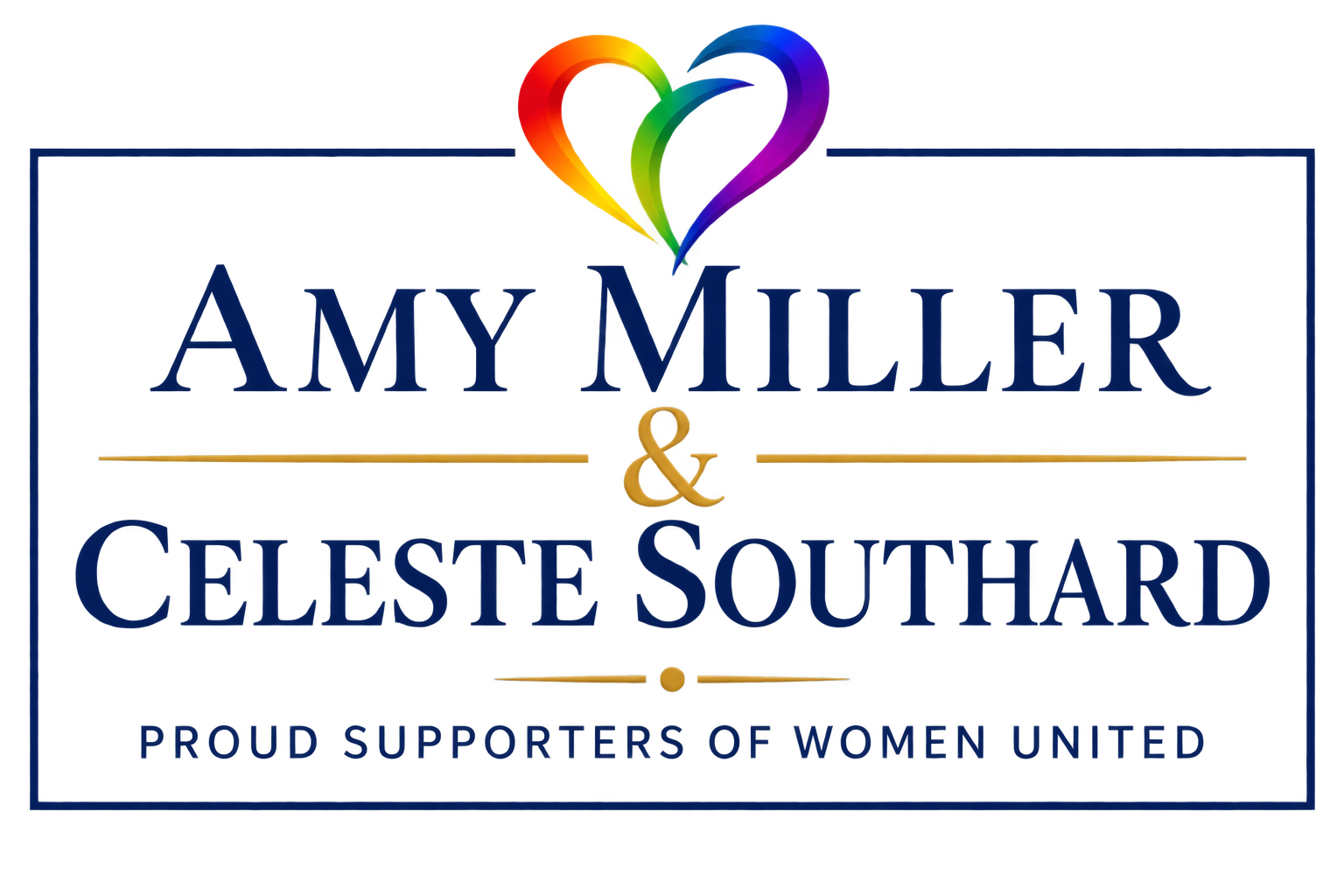 Amy miller & Celeste Southard, sponsor logo