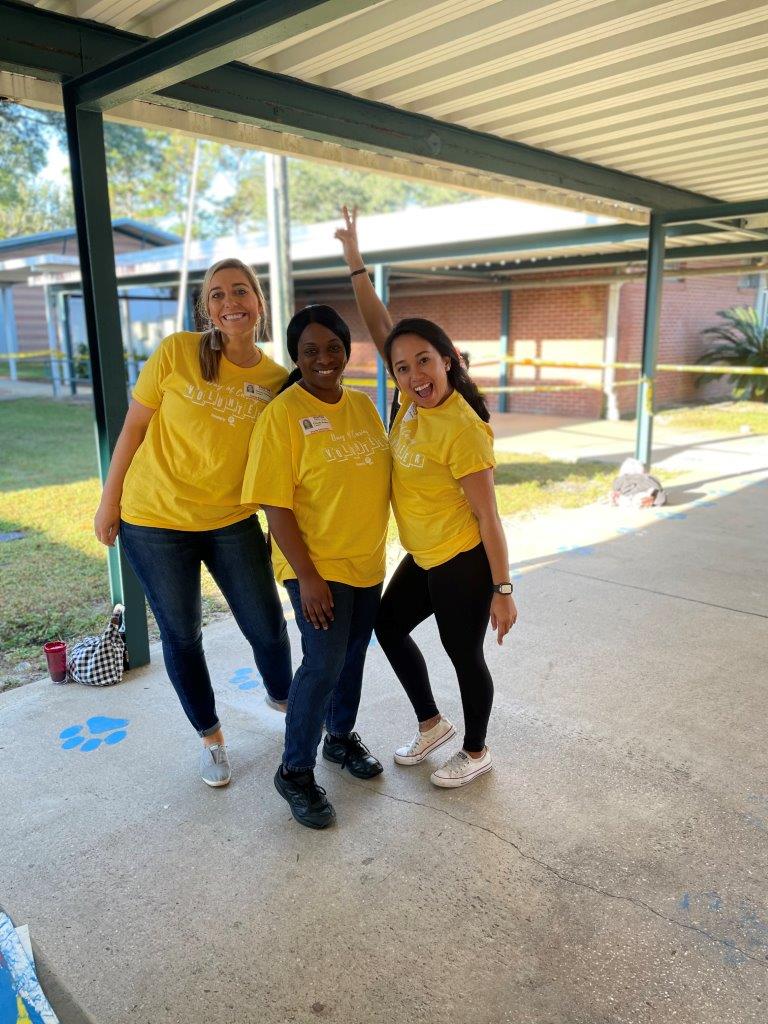 Volunteers at Ensley Elementary