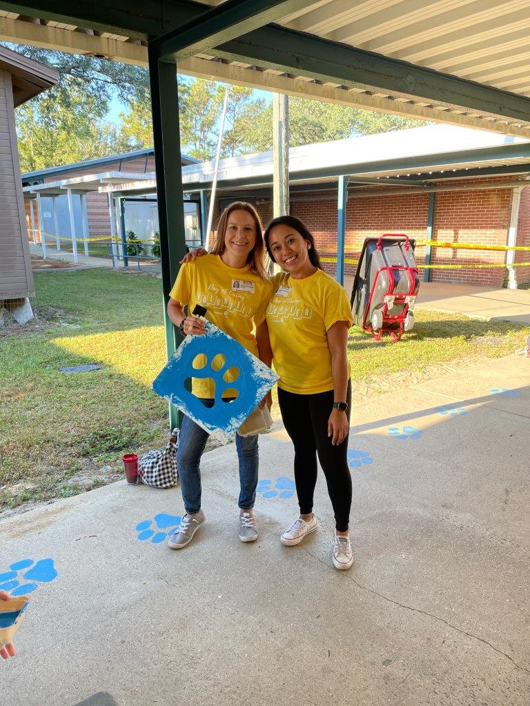 Volunteers at Ensley Elementary