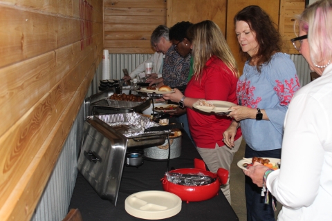 Women United Members at Bunco Night