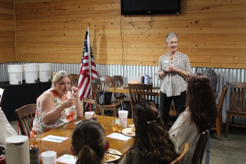 Women United Members at Bunco Night