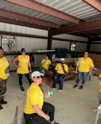 Volunteers at Arc Gateway