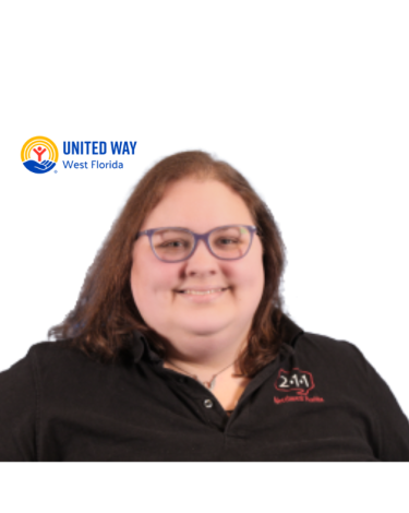 Woman smiling at the camera.